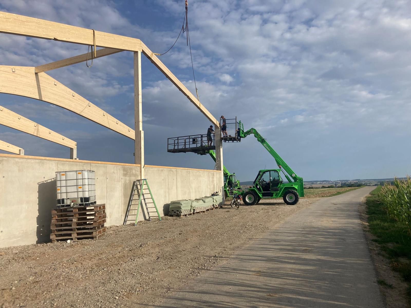 Landwirtschaftliche Halle Irgertsheim Bild 2