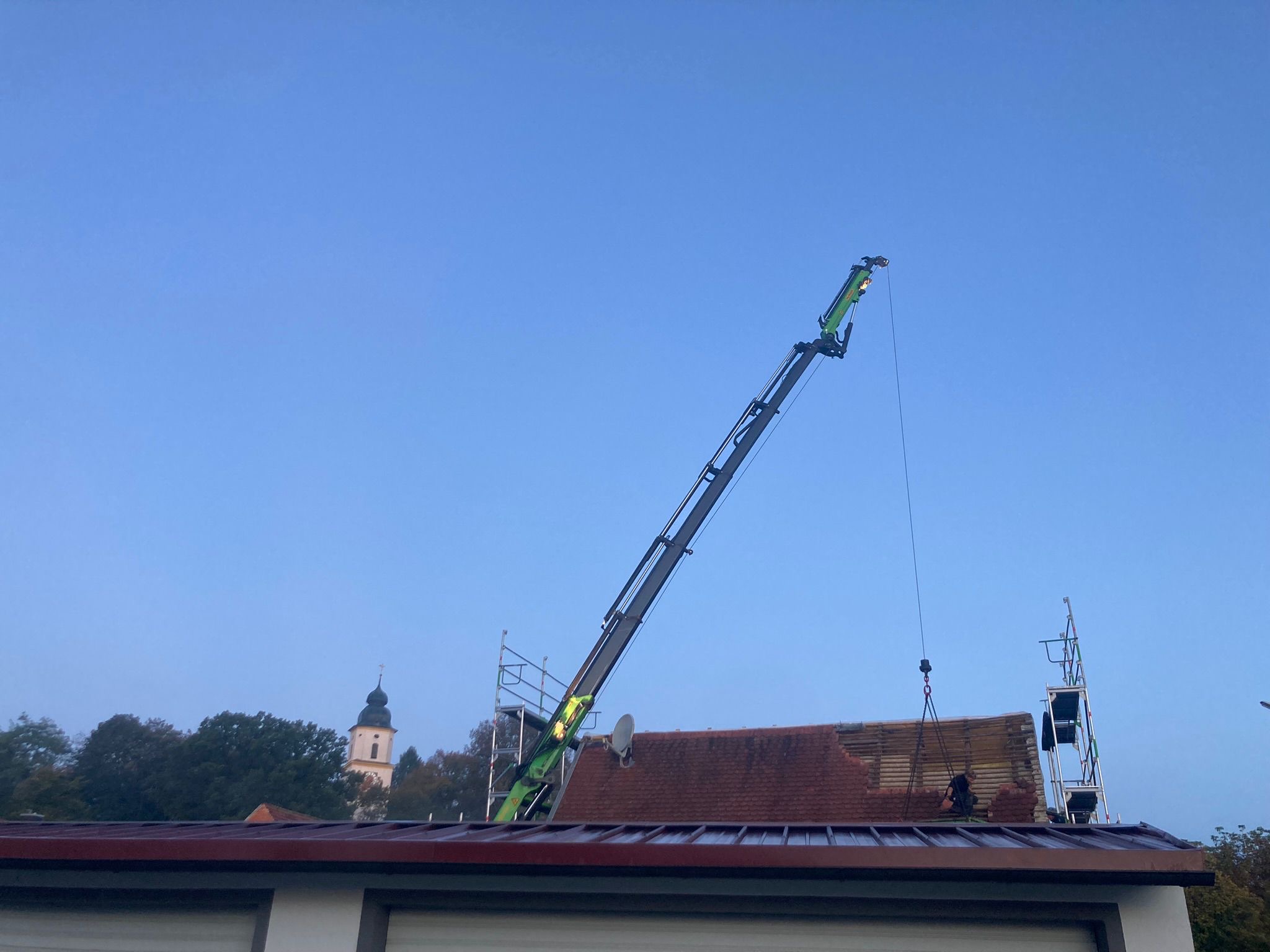 Autokran im Einsatz 🛻