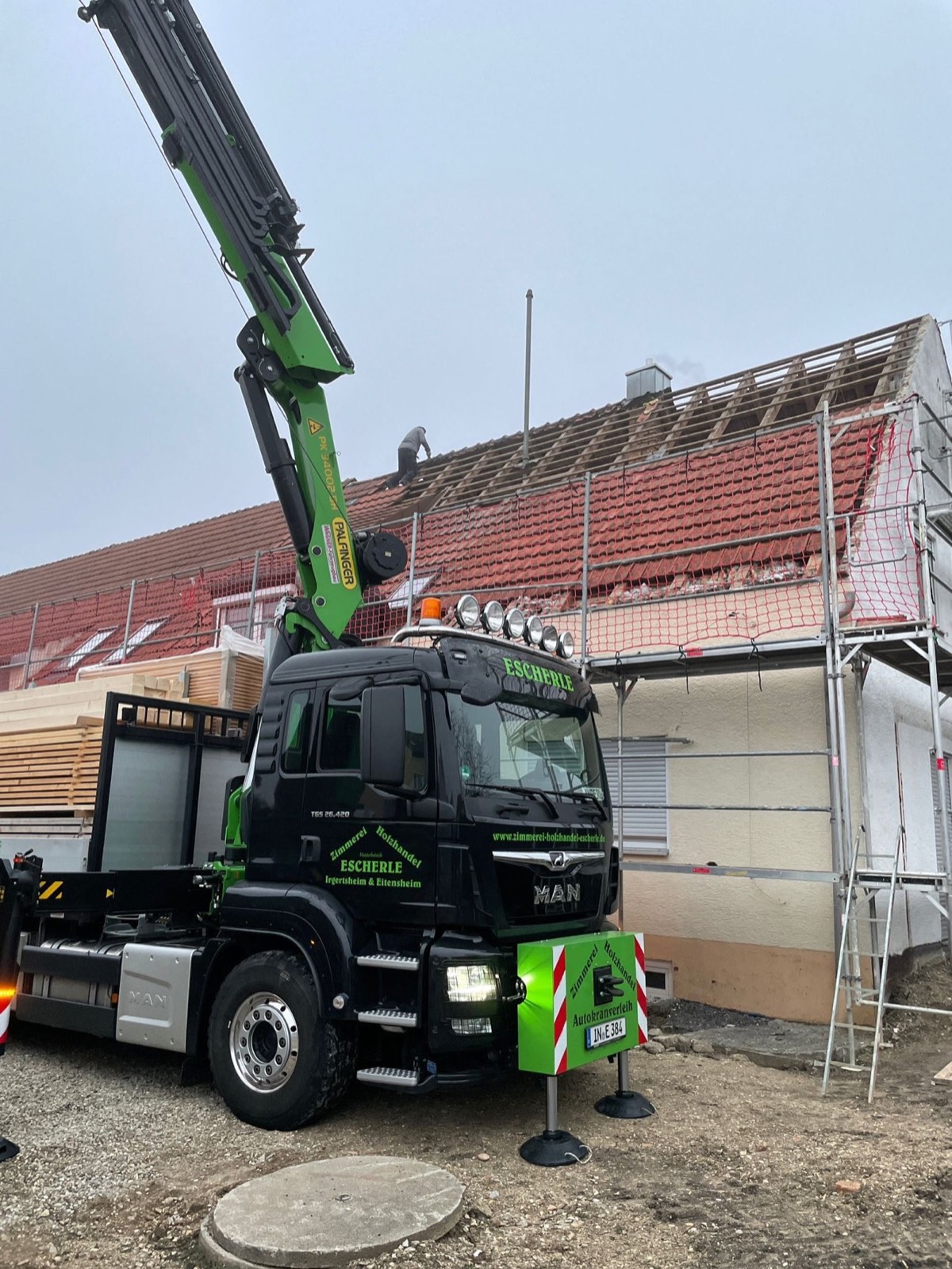 Sparren-Auflager Detail 📐